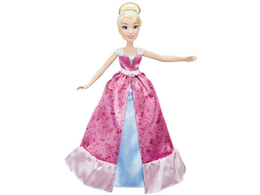 Disney Princess Cenerentola Fashion Reveal -Bambola Trasformabile