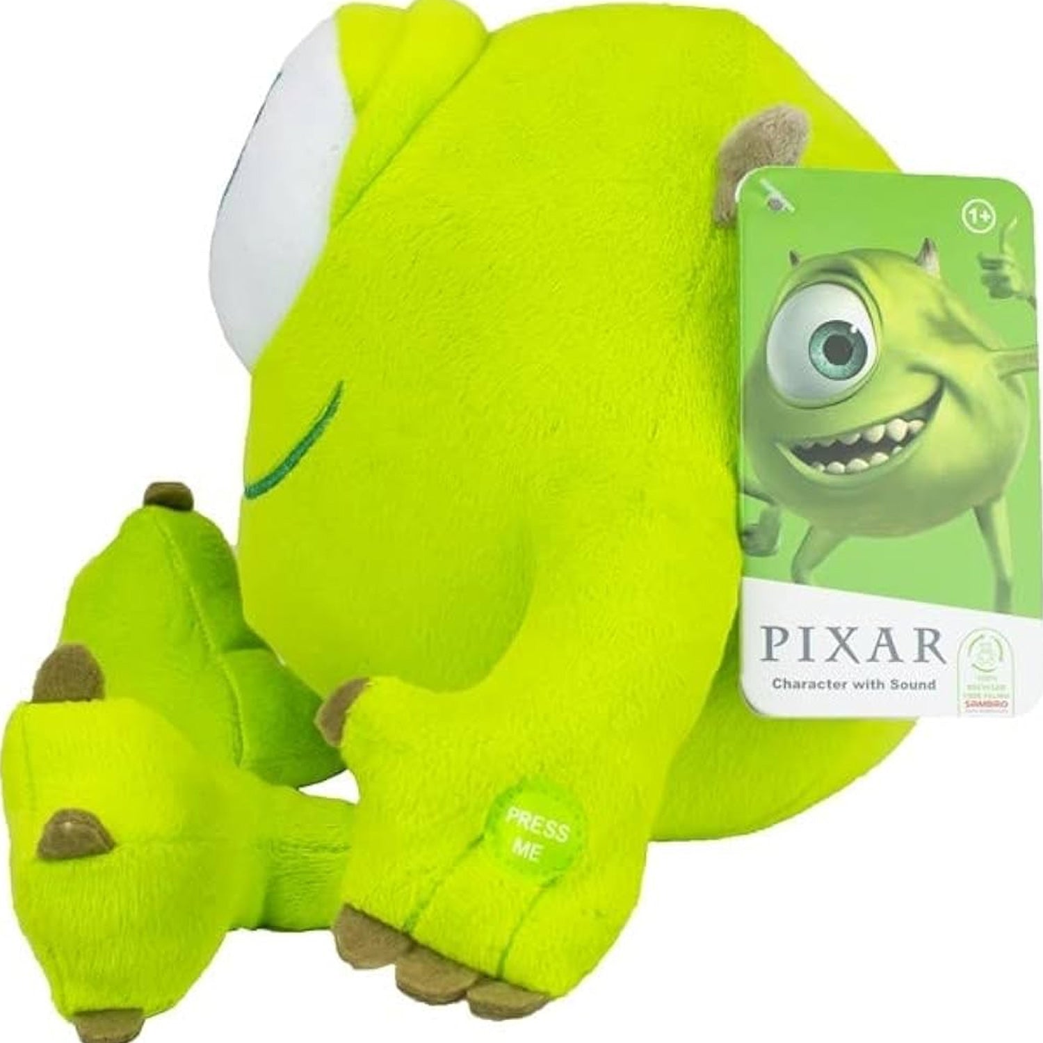 Peluche Disney Monsters & Co - Mike Wazowski (25 cm)
