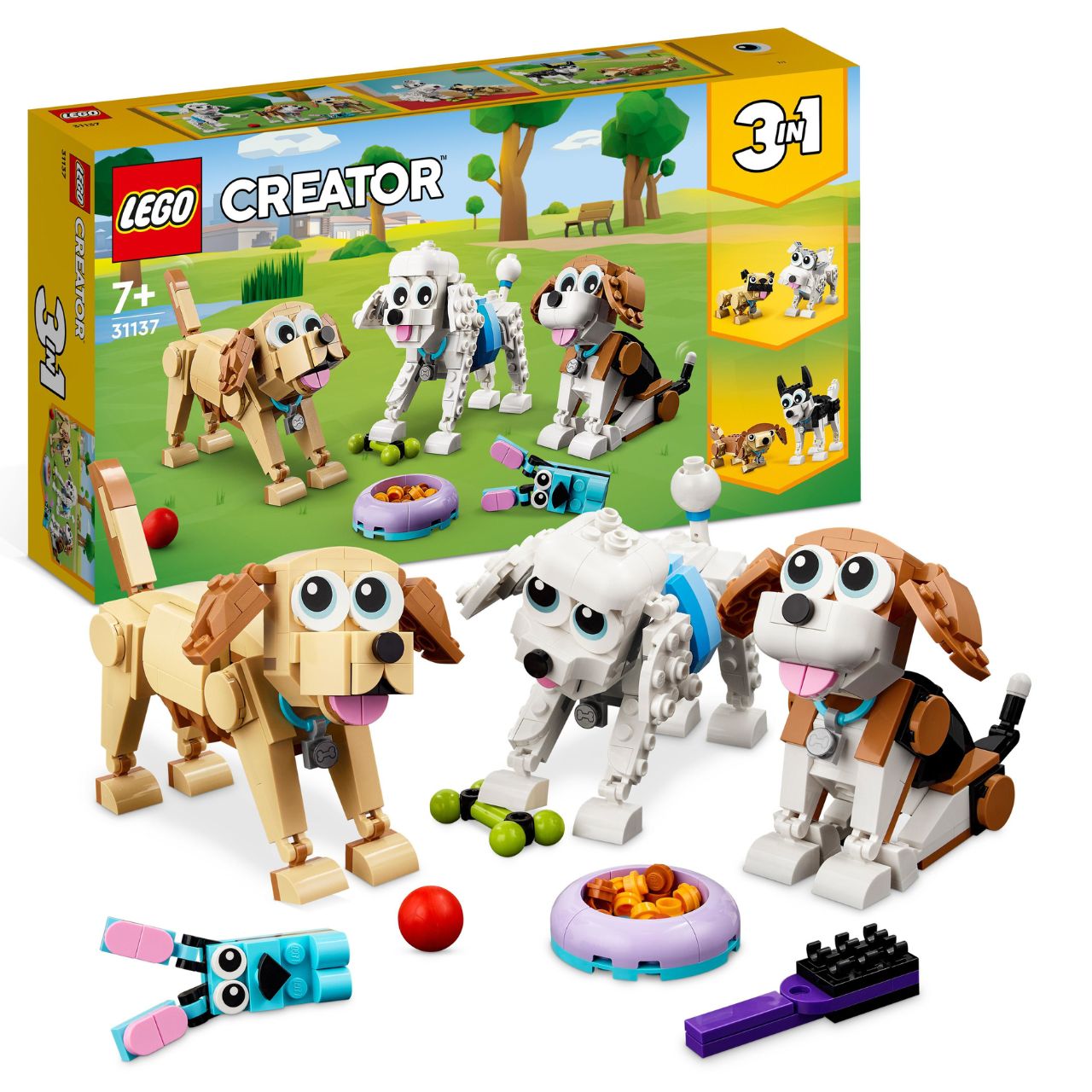 LEGO Creator - Adorabili Cagnolini (3 in 1)
