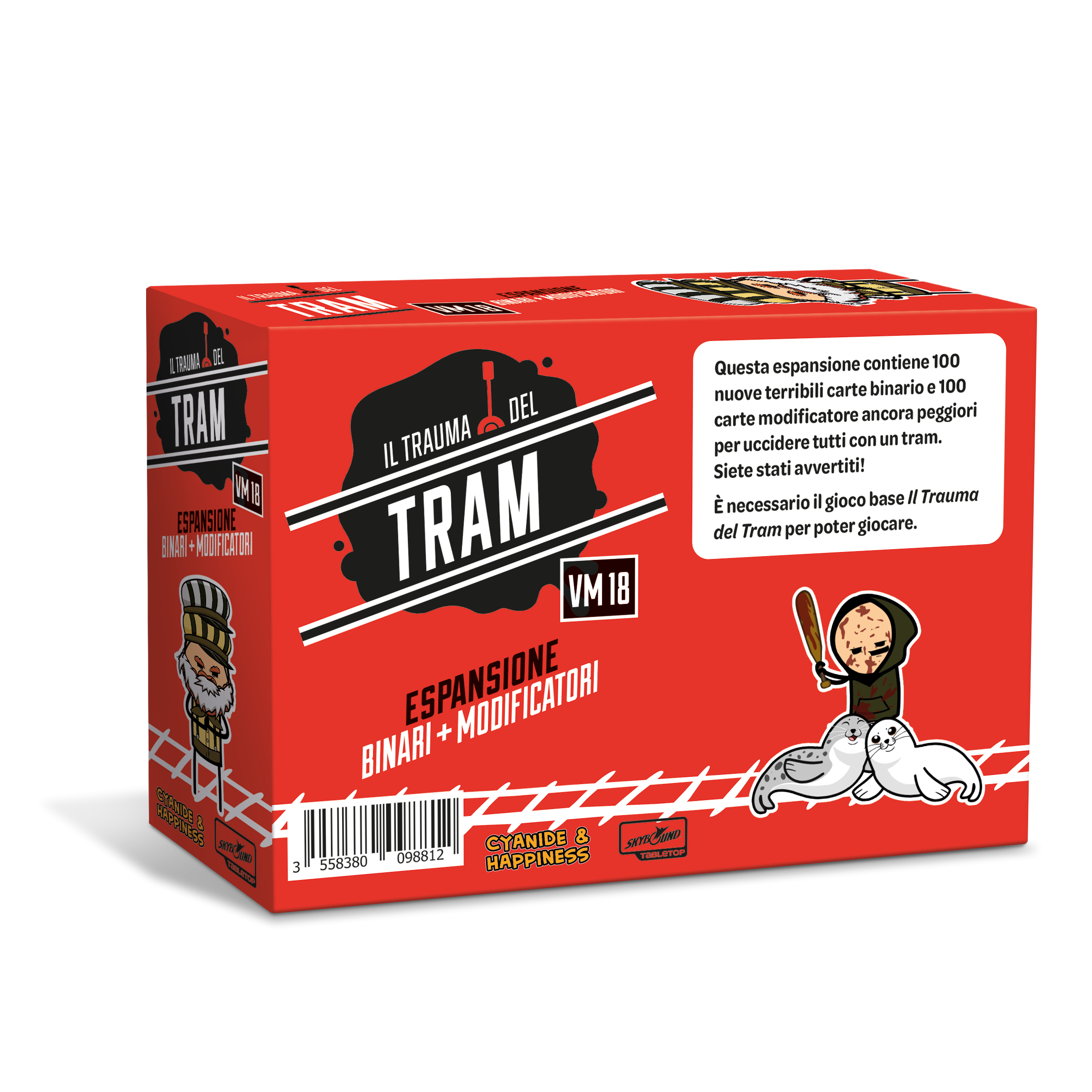 Asmodee  Il Trauma del Tram — Espansione