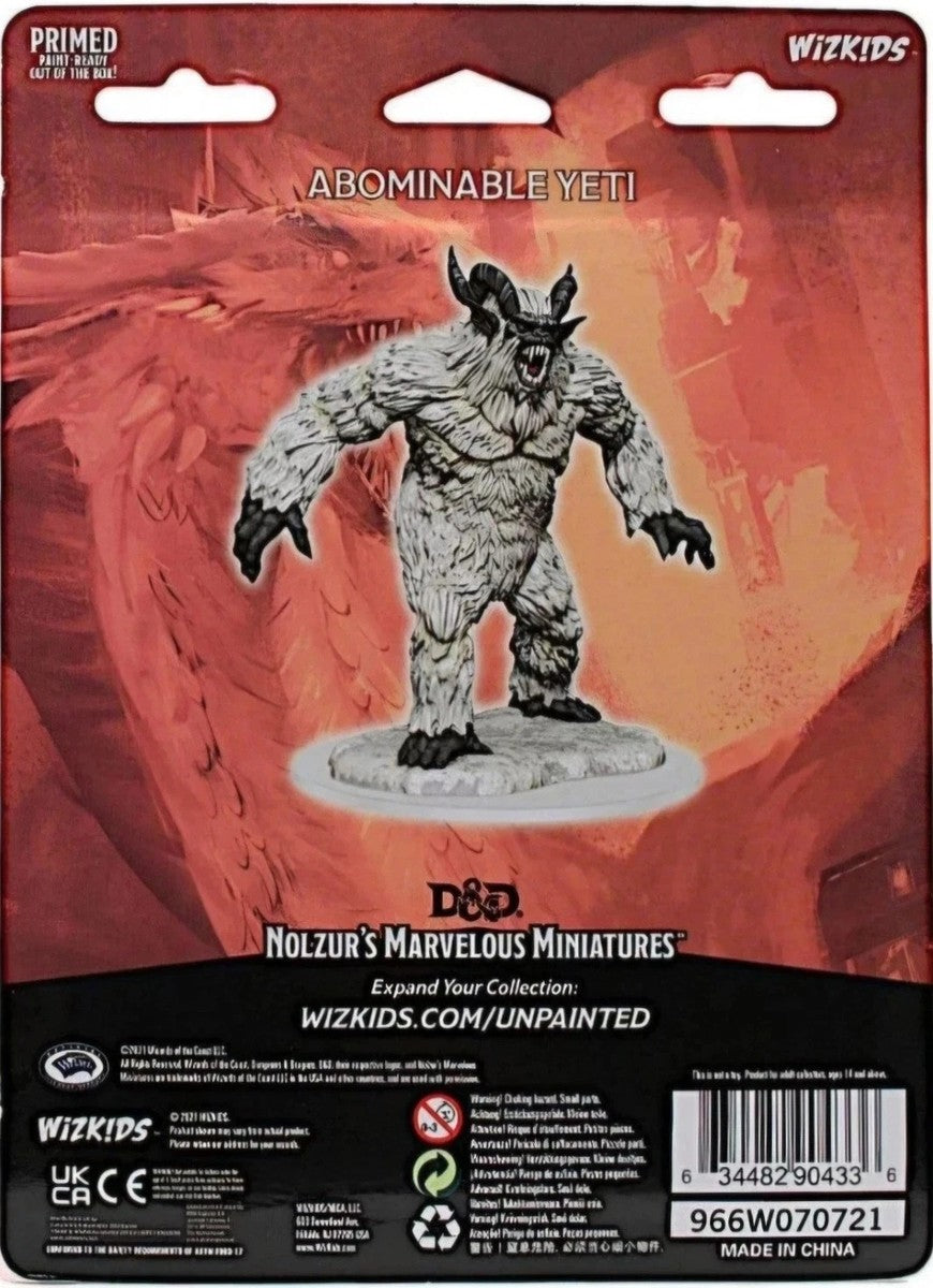 D&D Nolzur's Marvelous Miniatures - Abominable Yeti