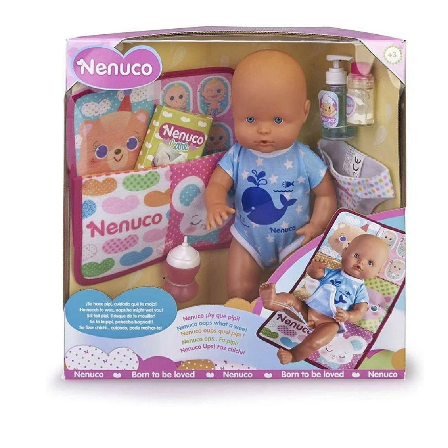 Nenuco-Bambolotto con Biberon
