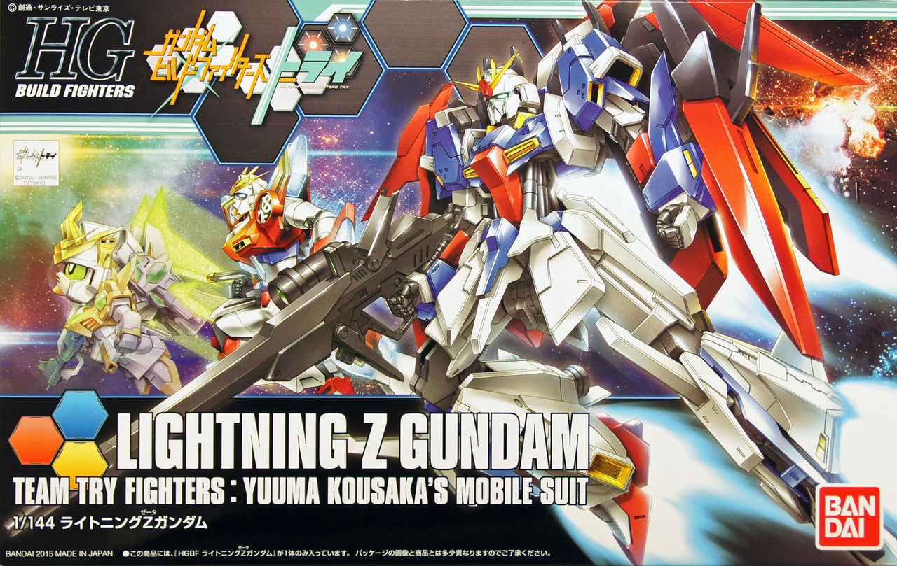 Bandai Lightning Z Gundam Model Kit High Grade HG in scala 1:144