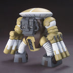 Model Kit Bandai HGUC 1/144 MSM-04G Juaggu Unicorn Ver.: vista posteriore del robot con bracci cannoni.