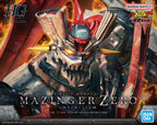 HG 1/144 Mazinger Zero Infinitism model kit box art showing a menacing dark metallic mech with red and gold accents.