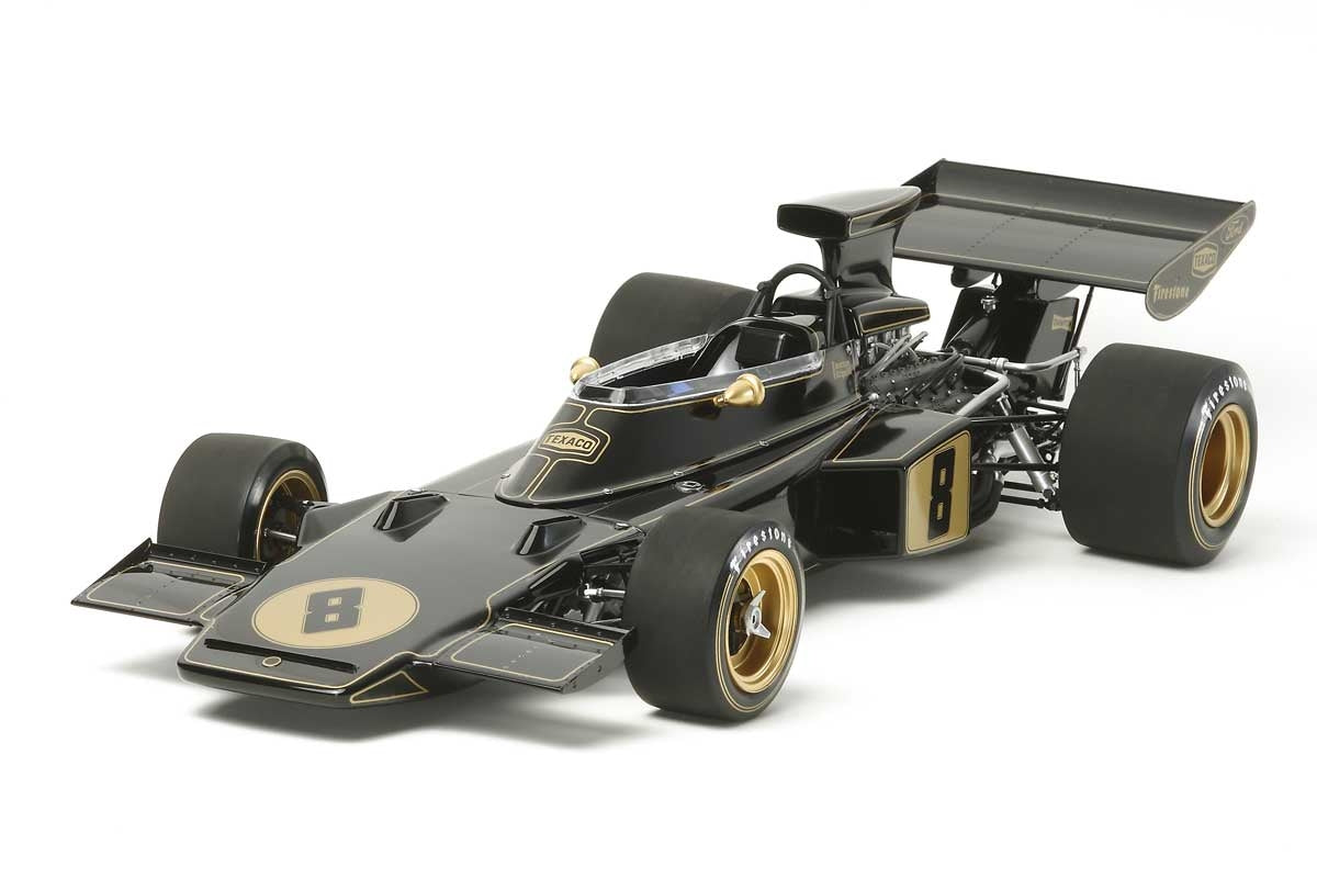 Tamiya 12046 Team Lotus Type 72D 1972 Model Kit in scala 1:12