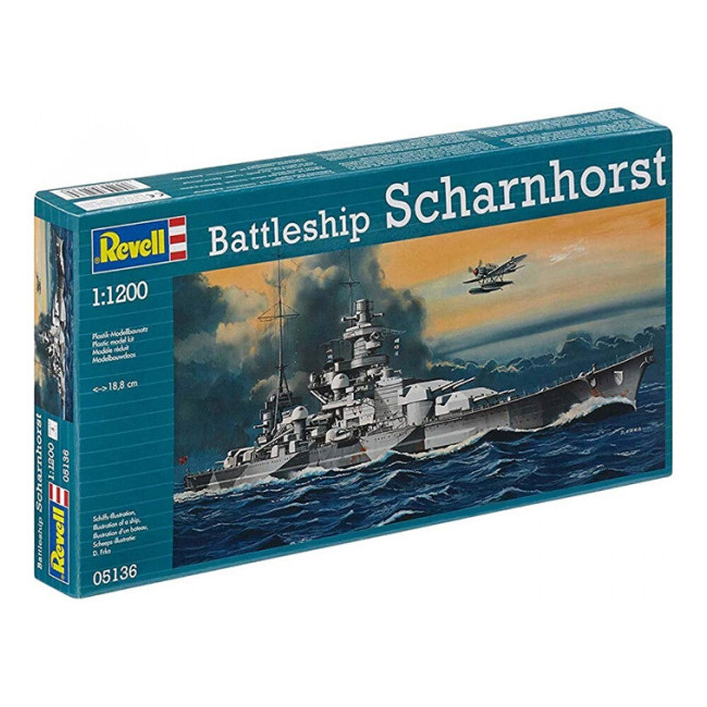 Revell 05136  1/1200 Battleship Scharnhorst Model Kit Nuovo NEW