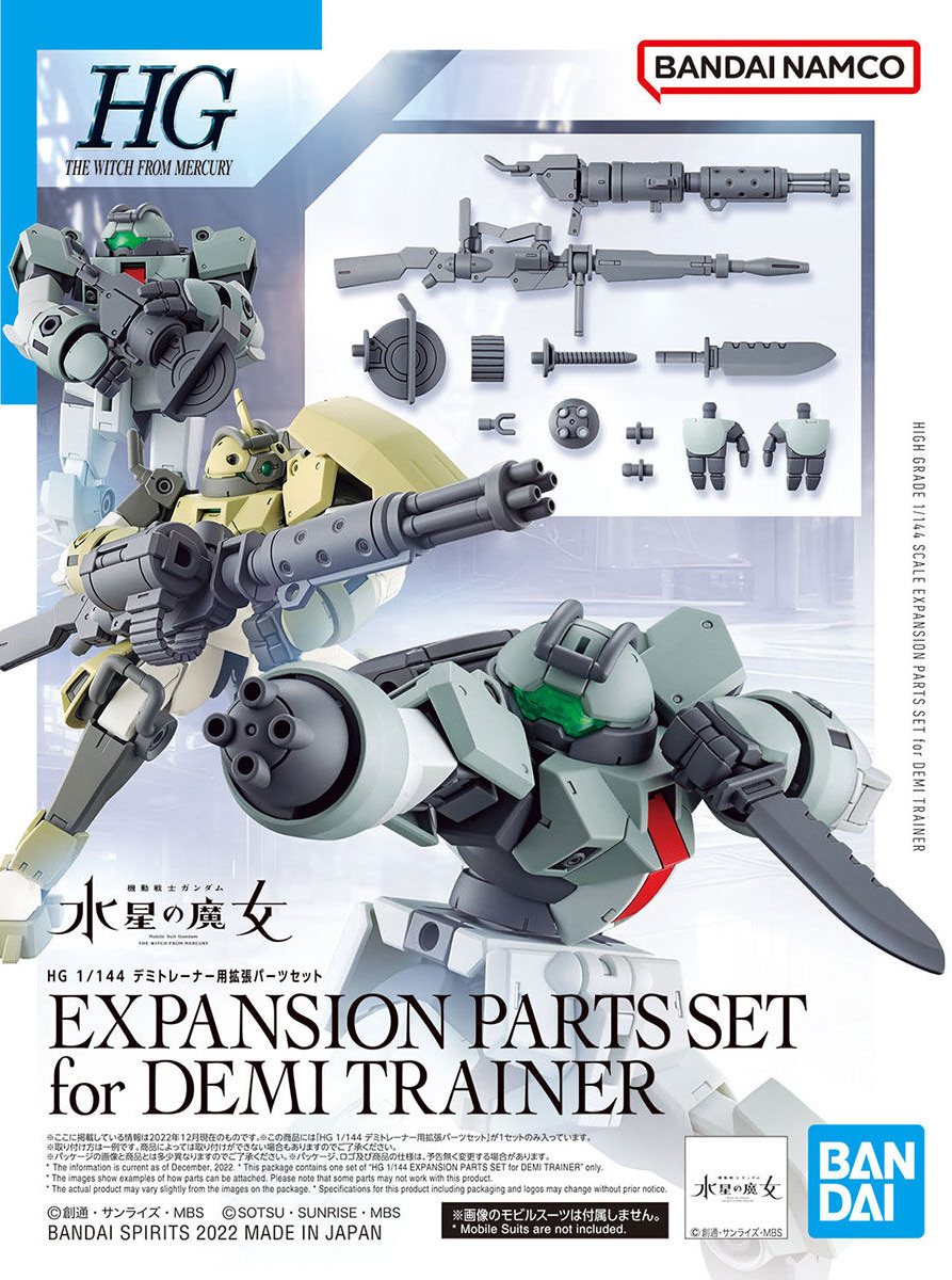 GUNDAM Set Parti Espansione per DEMI TRAINER Model Kit HG Bandai Gunpla NEW