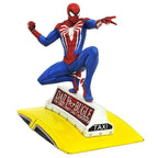 MARVEL Marvel's Spider-Man Taxi Diamond Gallery Diorama Statua Gamer Verse New