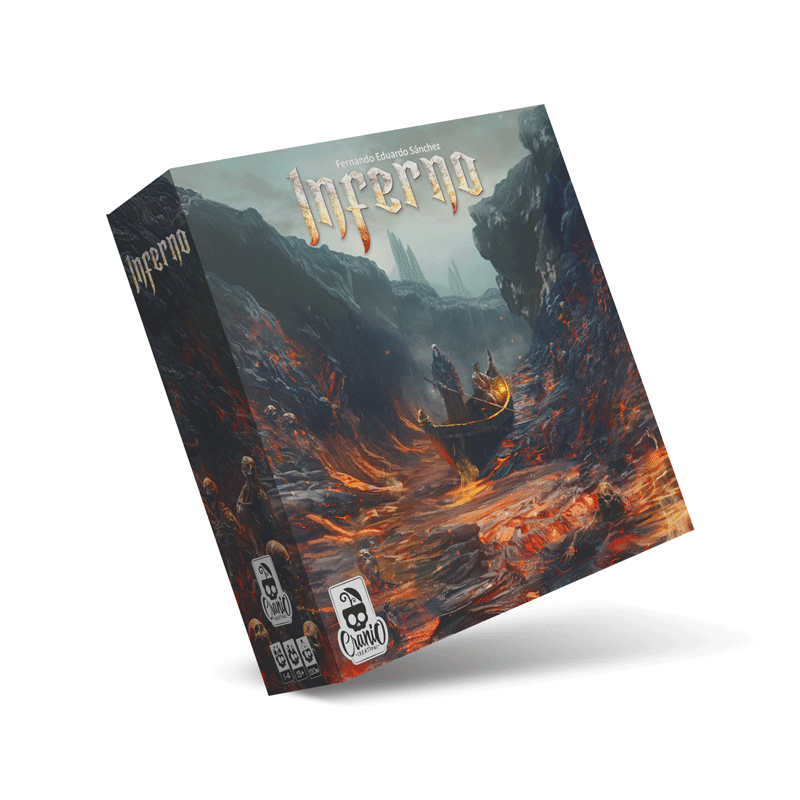 Cranio Creations INFERNO Gestionali Esperti Gioco da Tavolo Italiano Nuovo NEW