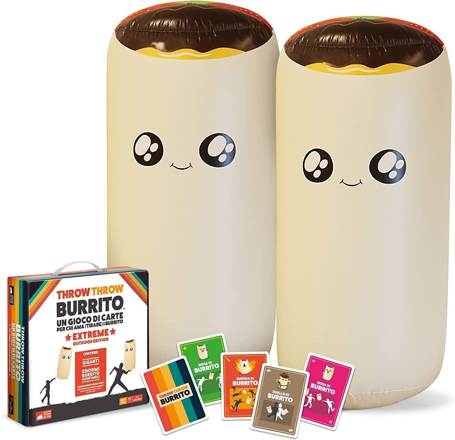 Asmodee THROW THROW BURRITO Extreme Outdoor Edition Gioco Società Nuovo NEW