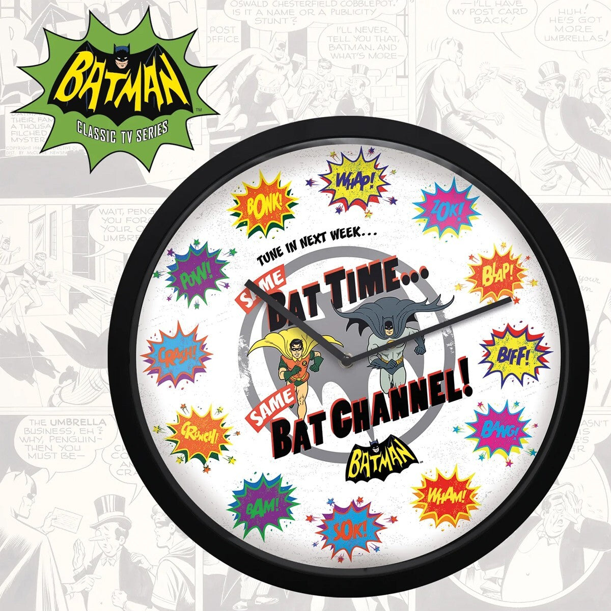 Batman Classic TV Series Orologio da Parete Retrò Vintage DcCComics
