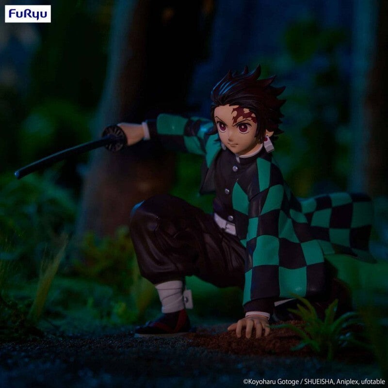 FuRyu Demon Slayer Kimetsu no Yaiba Noodle Stopper Figure Kamado Tanjiro NEW