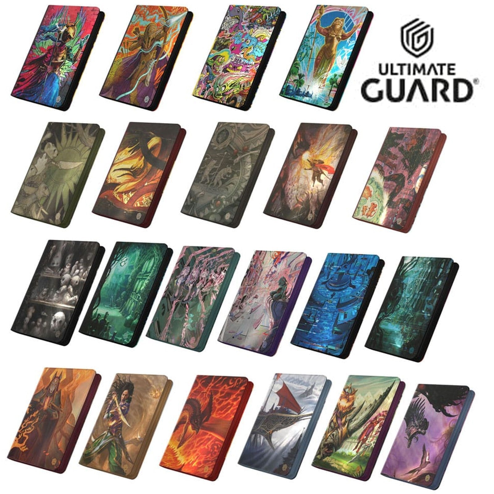 Ultimate Guard Album Zipfolio Xenoskin 360 Carte 18 Tasche raccoglitore NEW MTG