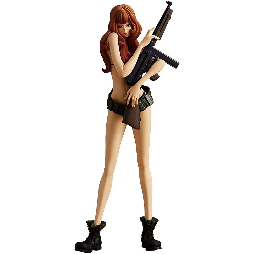 BANPRESTO  Fujiko Mine 25cm Lupin III 3rd Version Verde Glitter & Glamours NEW