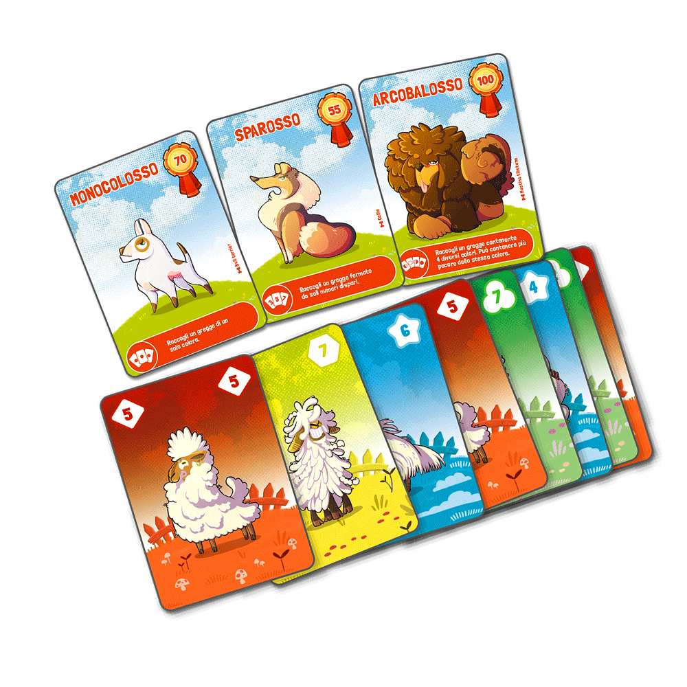 Cranio Creations Gregge Fuorilegge Gioco da Tavolo Italiano Nuovo NEW