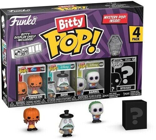 Funko Bitty  POP! - Nightmare Before Christmas - Pumpkin King 4 Pack