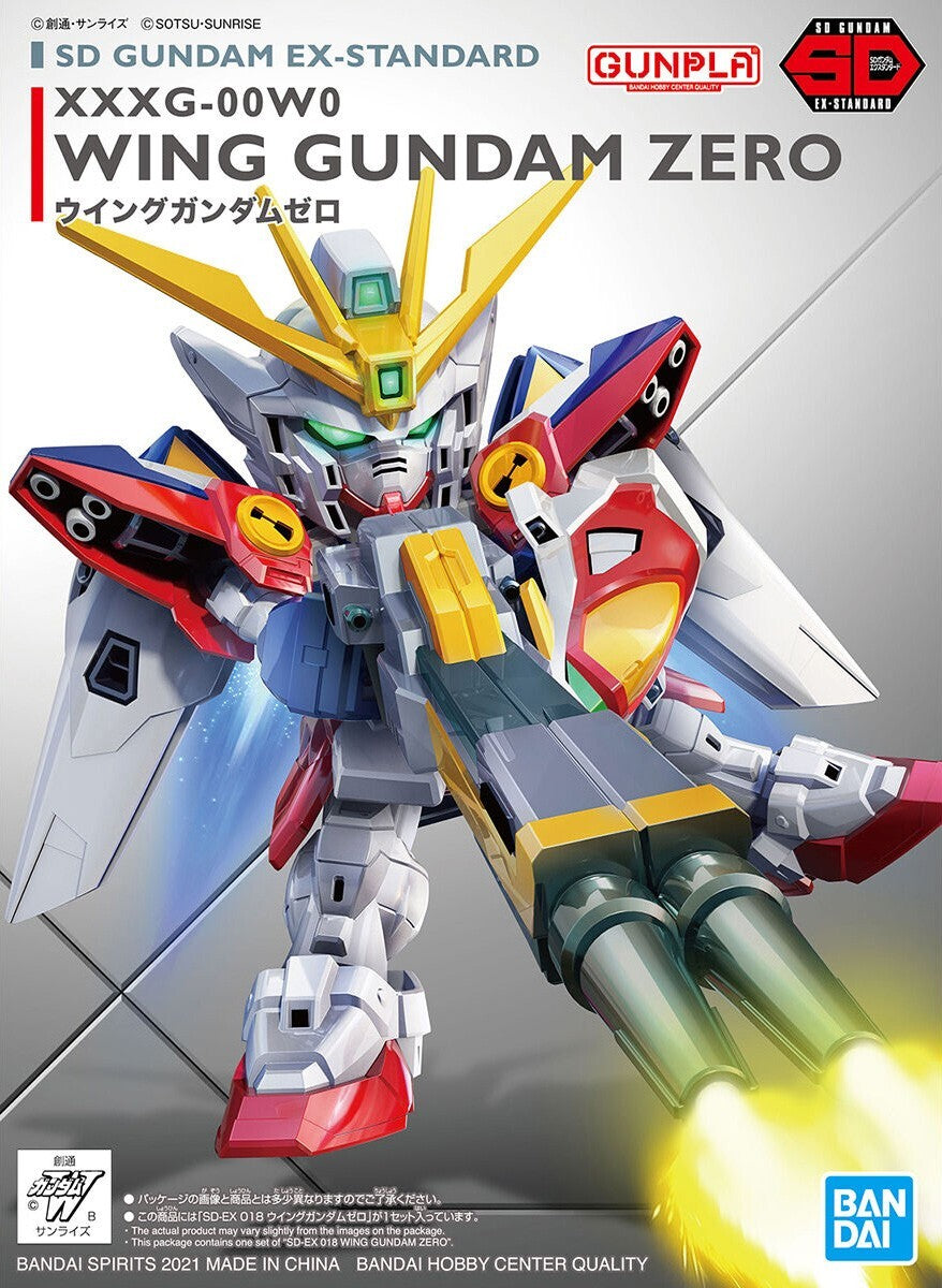 BANDAI  EXSD Wing Gundam Zero Model Kit SD Super Deform Gunpla NEW