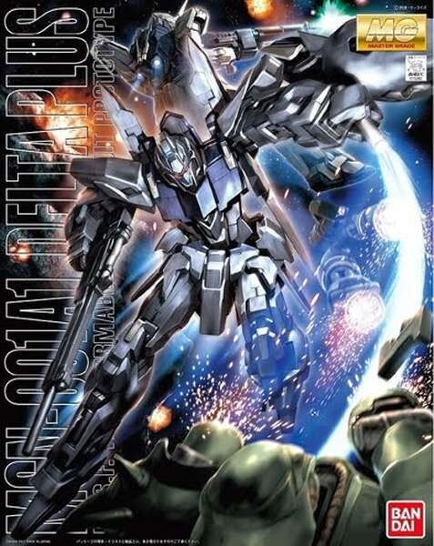 BANDAI 1/100 Delta Plus Model Kit MG Master Grade Gunpla Gundam NEW Nuovo