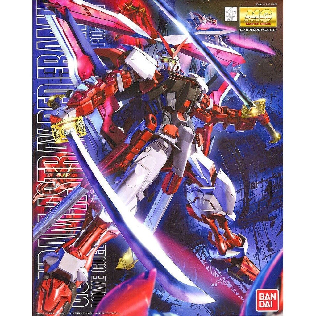 BANDAI 1/100 MBF-P02Kai Gundam Astray Red Frame Kai Model Kit MG Gunpla NEW