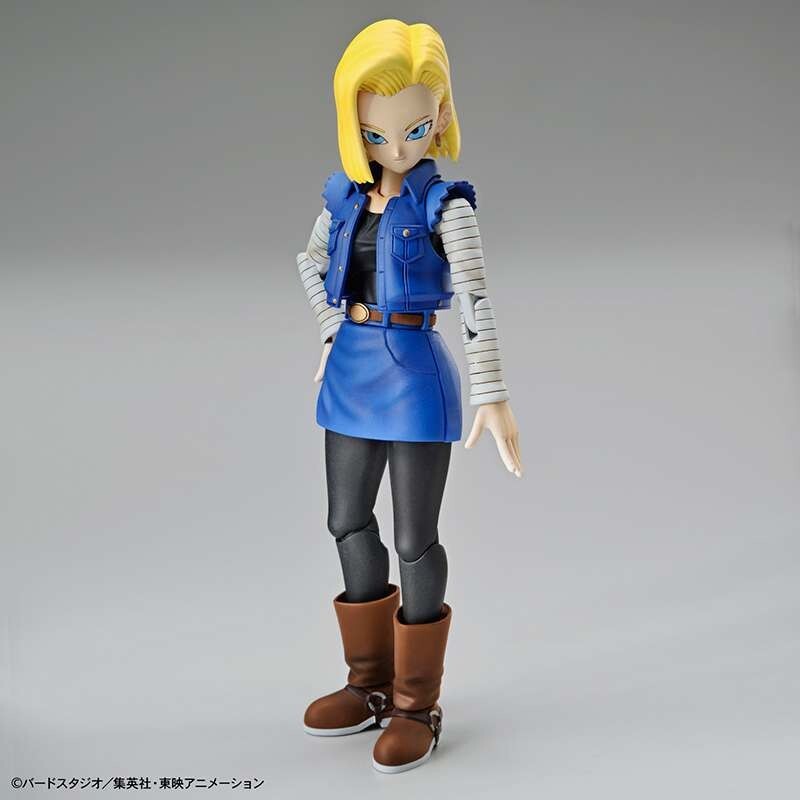 DRAGON BALL Figure Rise Standard C-18 Android #18 Bandai Model Kit Nuovo NEW
