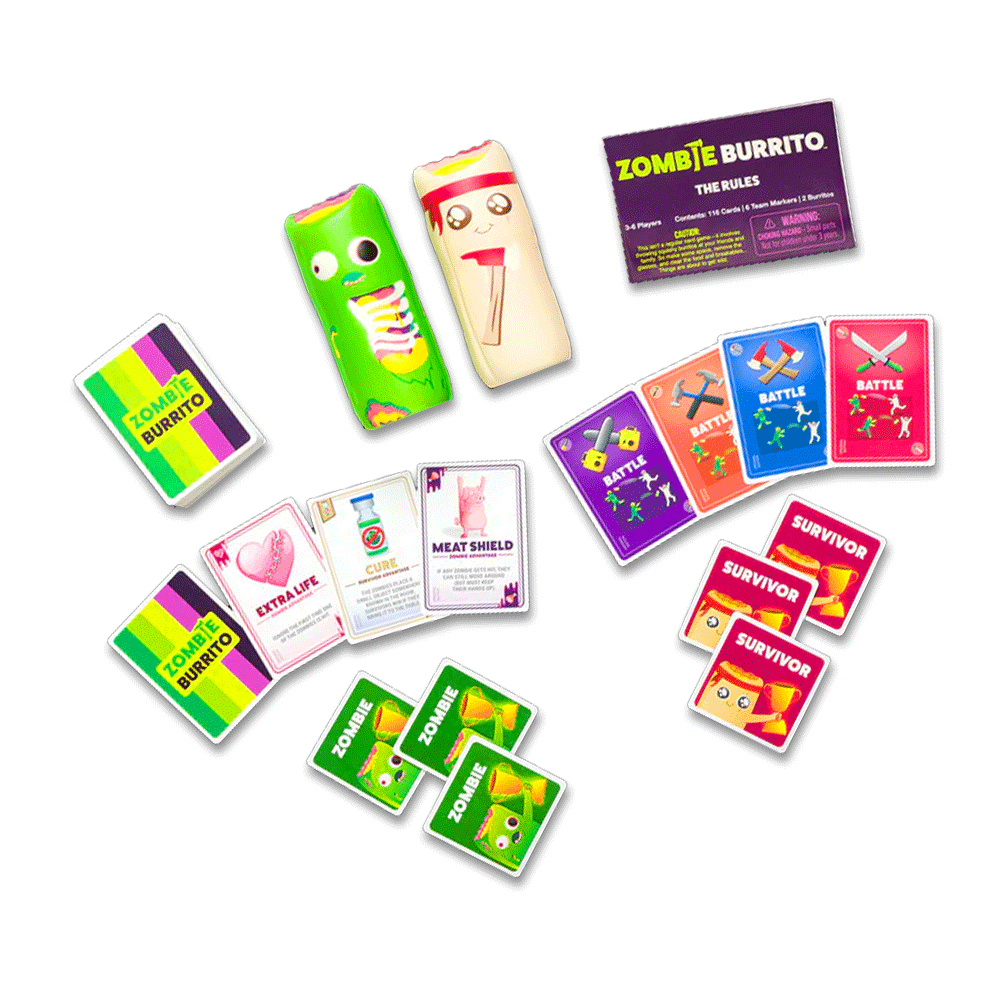 Asmodee ZOMBIE BURRITO Party Games Gioco di Società Italiano Nuovo NEW