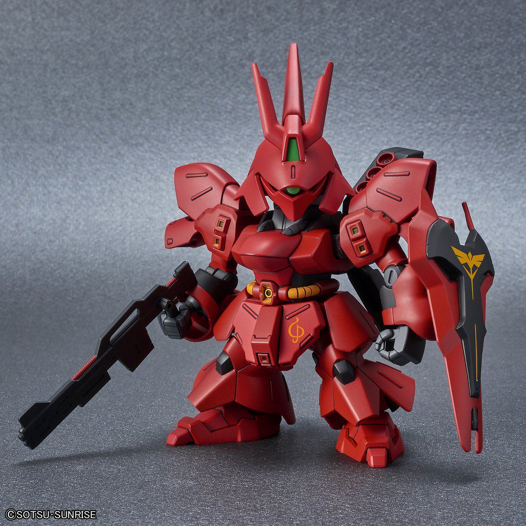 SD GUNDAM Sazabi EX STD Standard Model Kit Bandai Gunpla Nuovo NEW