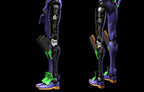 Meng Model MCH001L Evangelion Unit-01 Pre-Colored Model Kit Nuovo NEW 47cm Led