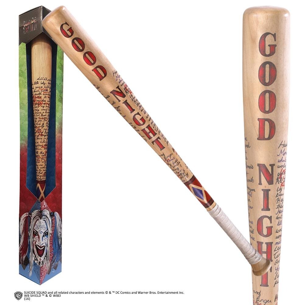 Noble Collection Suicide Squad Harley Quinn Mazza da Baseball Cosplay NUOVA New