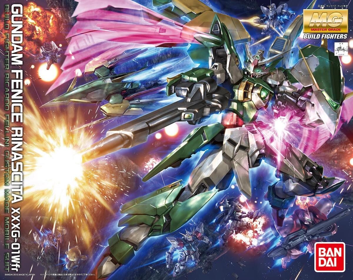 GUNDAM 1/100 FENICE RINASCITA XXXG-01Wfr Model Kit MGBF Bandai Gunpla Nuovo NEW