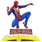 MARVEL Marvel's Spider-Man Taxi Diamond Gallery Diorama Statua Gamer Verse New