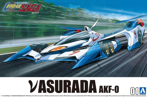 AOSHIMA Cyber Formula 1/24 NU ASURADA AKF-0 Model Kit da assemblare NUOVO New