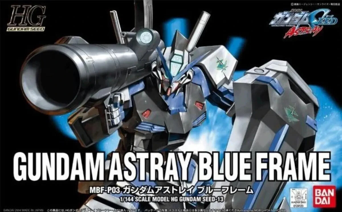 BANDAI 1/144 Gundam Astray Blue Frame Model Kit HG High Grade Gunpla Nuovo NEW