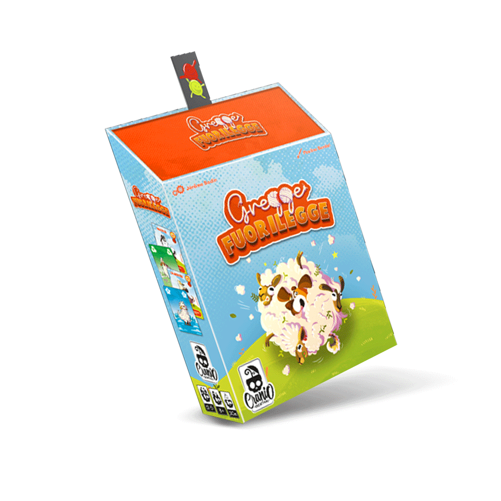 Cranio Creations Gregge Fuorilegge Gioco da Tavolo Italiano Nuovo NEW
