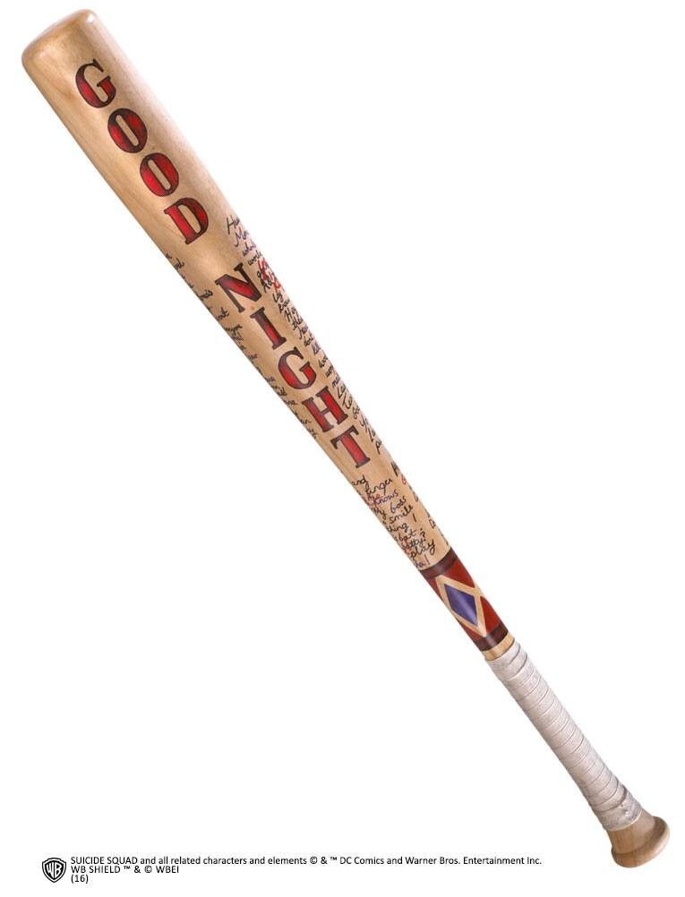 Noble Collection Suicide Squad Harley Quinn Mazza da Baseball Cosplay NUOVA New