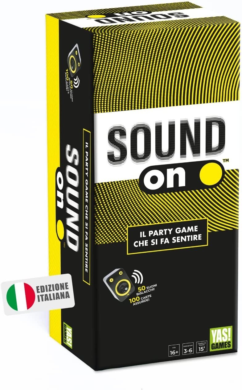 Yas! Games SOUND ON  in Italiano Gioco da Tavolo Società Nuovo NEW