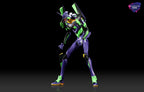 Meng Model MCH001L Evangelion Unit-01 Pre-Colored Model Kit Nuovo NEW 47cm Led