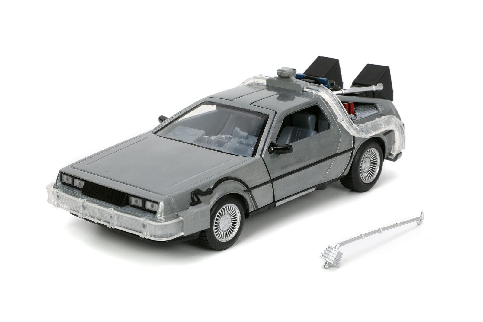 Jada Back to the Future Hollywood Rides Diecast Modelo 1/24 DeLorean BTTF NEW