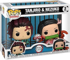 Funko POP! Demon Slayer - Kimetsu no Yaiba - Tanjiro & Nezuko (Special Edition)