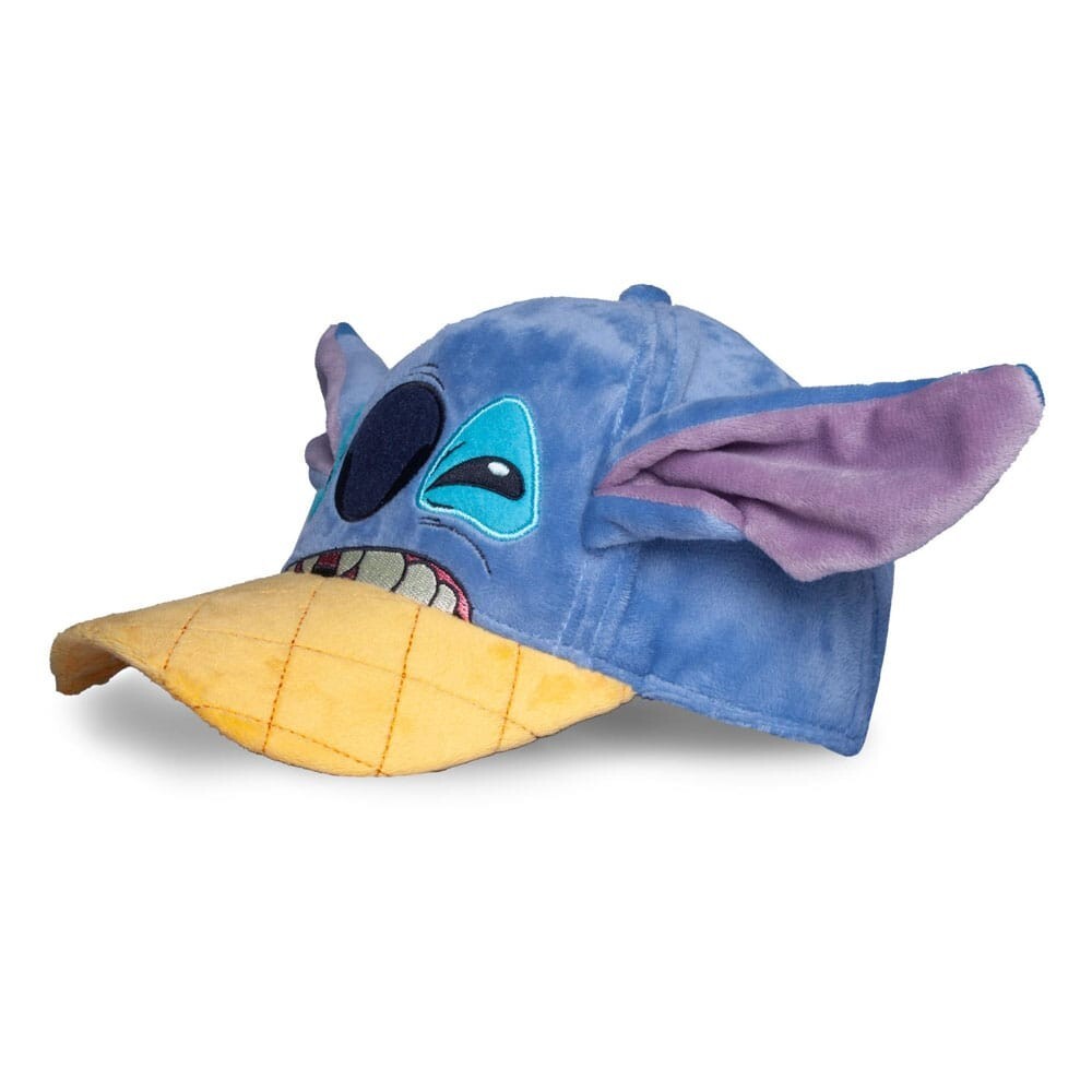 Cappello Snapback 3D Disney Stitch Ananas Orecchie Regolabile Difuzed Nuovo NEW