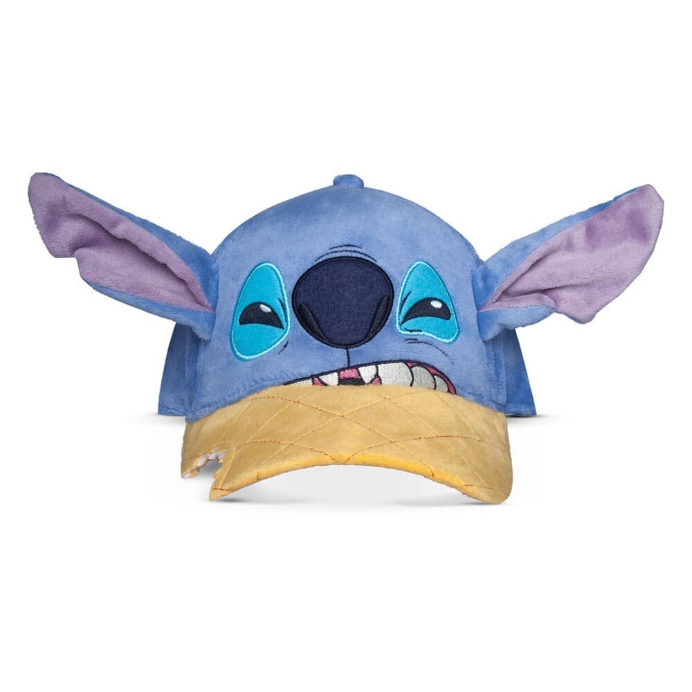 Cappello Snapback 3D Disney Stitch Ananas Orecchie Regolabile Difuzed Nuovo NEW