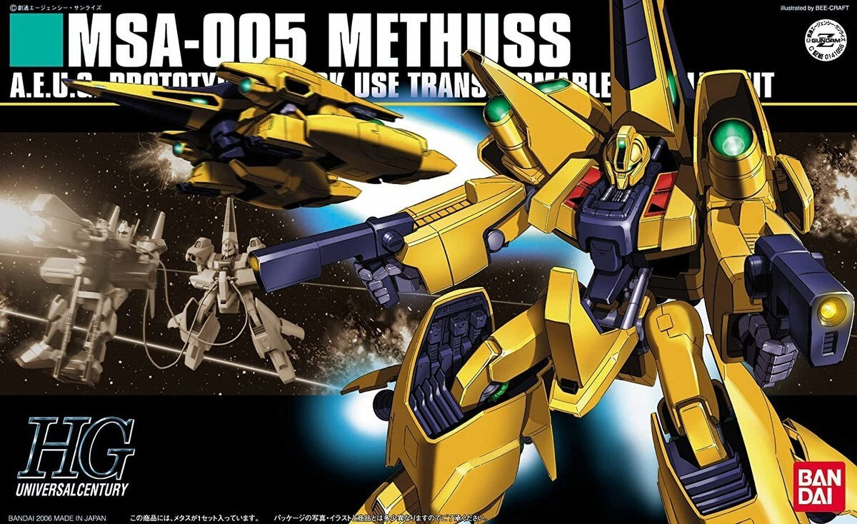 GUNDAM 1/144 MSA-005 METHUSS Model Kit HG Bandai Gunpla Nuovo NEW