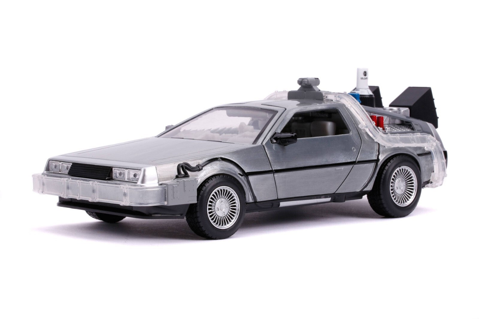 Jada Back to the Future II Hollywood Rides Diecast Modelo 1/24 DeLorean BTTF NEW
