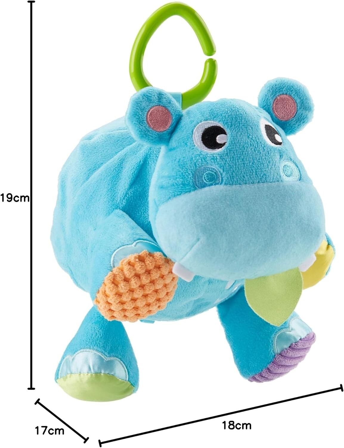 Fisher-Price Ippo Palla Soffice GFC35 Peluche 2 in 1 per Neonati Nuovo Sigillato