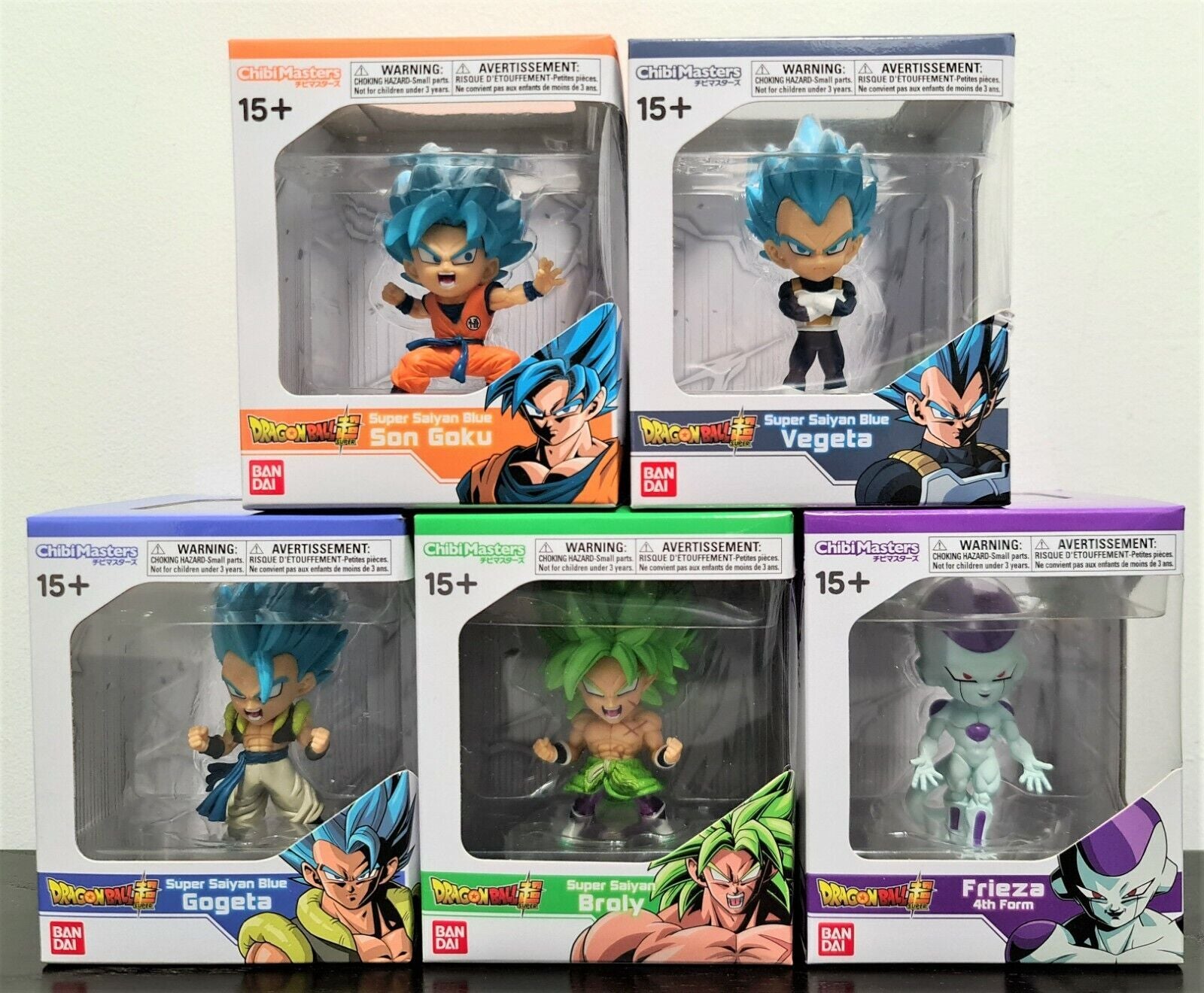 BANDAI Chibi Masters - Dragon Ball Super - Mini Figure a scelta NEW
