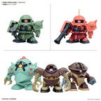 BANDAI - BB SENSHI MOBILE SUIT PRINCIPALITY OF ZEON SET Model Kit SD Nuovo NEW
