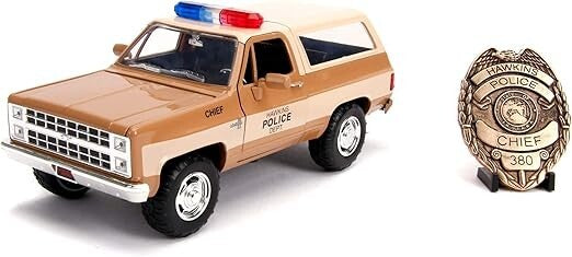 Jada Toys Hollywood Rides Stranger Things Hopper's Chevy Blazer K5 Nuova NEW