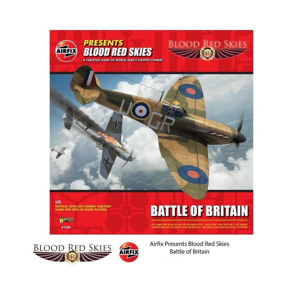 Airfix A1500 Gioco da Tavolo "Blood Red Skies" GdT  Hobby Nuovo