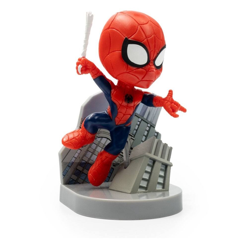 MARVEL Superama Spider-Man Mini Diorama Statua 10cm Nuovo New