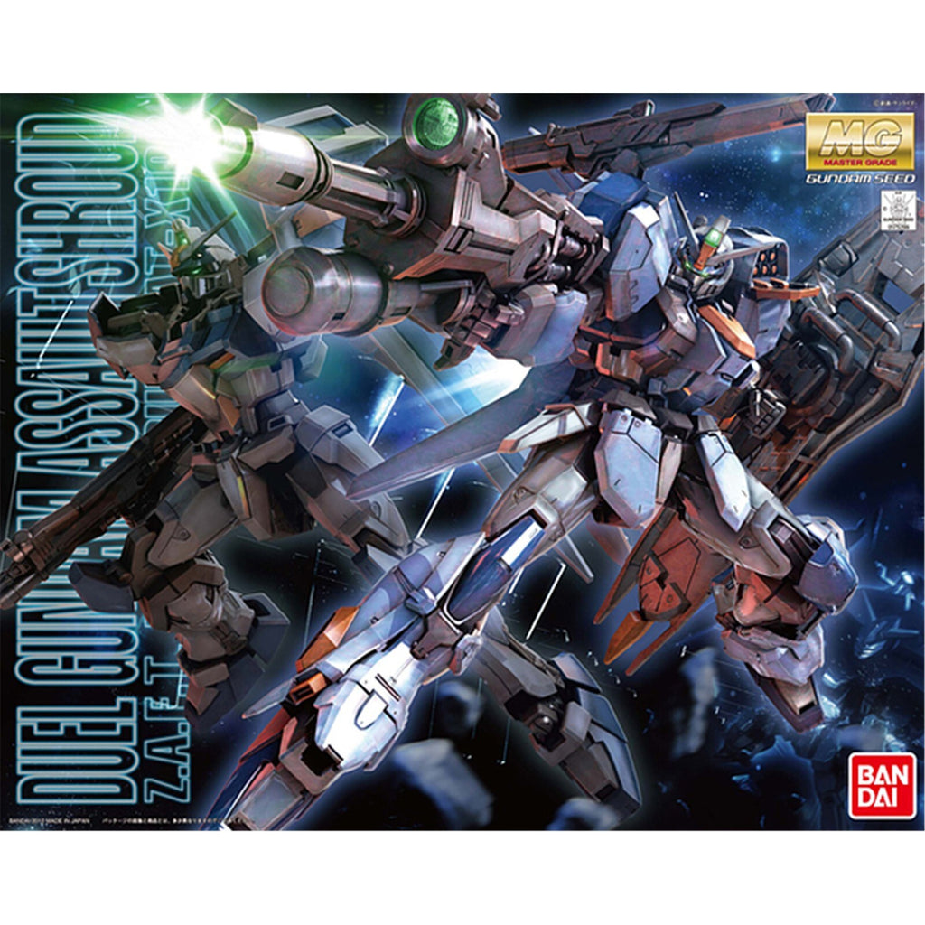 BANDAI 1/100 Gundam Duel Assaultshroud SEED Model Kit MG Master Grade Gunpla NEW